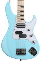 Click to learn more about the Yamaha Billy Sheehan Attitude Limited 3 Bass Guitar - Sonic Blue