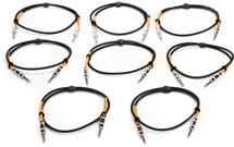 Pro Co BP-3, 8-Pack Excellines Balanced Patch Cable - 3'