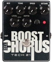 Tech 21 Bass Boost Chorus Pedal