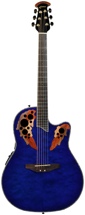 Ovation Celebrity Deluxe Quilt - Blue Burst Quilted Maple Top
