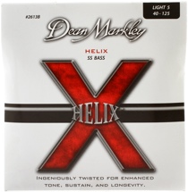 Dean Markley 2613B Helix HD Stainless Steel Bass Strings - .040-.128 Light 5-String