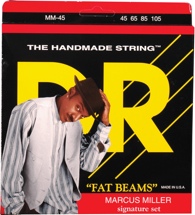 DR Strings MM-45 Fat Beams Stainless Steel Medium Marcus Miller Bass Strings