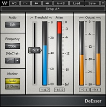 Waves DeEsser Plug-in - Native