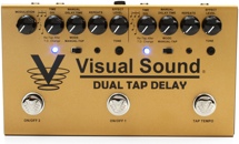 Visual Sound Dual Tap Delay Two-Channel Tap Tempo Delay Pedal