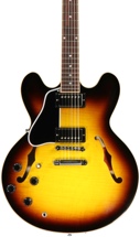 Gibson Memphis ES-335 Dot Left Hand - Vintage Sunburst Left Hand