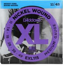 D'Addario EXL115 Nickel Wound Blues/Jazz Rock Electric Strings