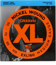 D'Addario EXL160 Nickel Wound Long Scale Medium Bass Strings