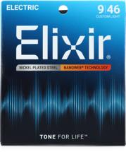 Elixir Strings 12027 Nanoweb Custom Light Electric Guitar Strings