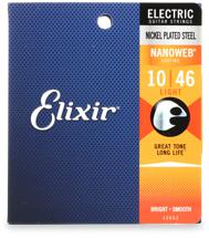 Elixir Strings 12052 Nanoweb Light Electric Guitar Strings