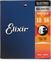Elixir Strings 12057 Nanoweb Light 7-String Electric Guitar Strings