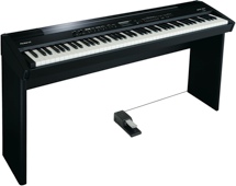 Roland FP-7F with Stand - Black