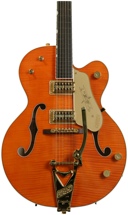 Gretsch G6120TM Chet Atkins Hollow Body - Tiger Maple