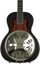 Gretsch G9220 Bobtail Round-neck Mahogany Body Spider Cone Resonator - 2 Color Sunburst