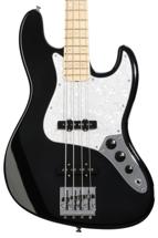 Click to learn more about the Fender USA Geddy Lee Jazz Bass - Black