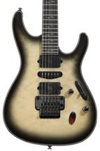 Click to learn more about the Ibanez Nita Strauss Signature JIVA10 Electric Guitar - Deep Space Blonde