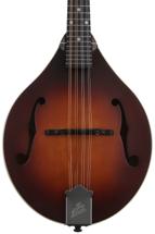 Click to learn more about the The Loar Honey Creek A-style Mandolin - Satin Brownburst
