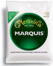 Martin M-1000 Marquis 80/20 Bronze Extra Light Acoustic Strings