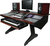 Malone Design Works MC Desk Composer - Mahogany