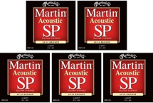Martin MSP-3100 SP 80/20 Bronze Light Acoustic Strings 5-Pack