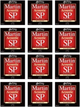 Martin MSP-3100 SP 80/20 Bronze Light Acoustic Strings 12-Pack
