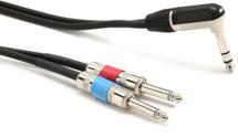 Pro Co PARKER20 Magnetic/Piezo Guitar Y-Cable - 20'