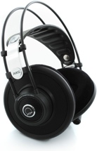 AKG Quincy Jones Q701 Stereo Headphones, Black - Semi-open