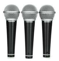 Samson R21 Microphone 3-pack