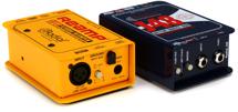 Radial Re-amping Pack 1-channel X-Amp / J48 Reamping Bundle w/Case