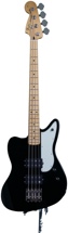 Fender Pawn Shop Reverse Jaguar Bass - Black