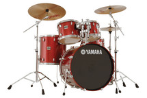 Yamaha Stage Custom 5-piece Drum Kit - Cranberry Red