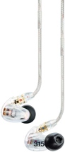 Shure SE315 Sound Isolating Earphones - Clear