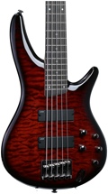 Ibanez SR405QM - 5-string, Char Brown Burst QM