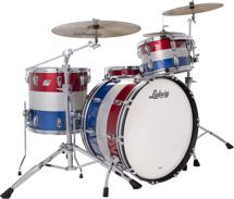 Click to learn more about the Ludwig Legacy Pro Beat Shell Pack - Spirit of '76
