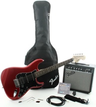 Squier Affinity Strat Pack HSS with Frontman 15G Amplifier - Candy Apple Red
