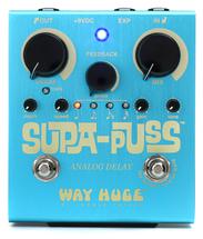 Way Huge Supa-Puss Analog Delay Pedal with Tap Tempo