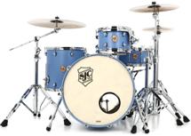 Click to learn more about the SJC Custom Drums Tour Series 3-piece Shell Pack - Lavender Ash - Sweetwater Exclusive