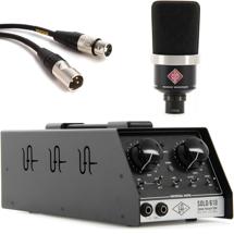Neumann TLM 102 with Universal Audio SOLO/610 - Matte Black