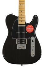 Fender Modern Player Telecaster Plus - Charcoal Transparent with Maple Fingerboard