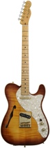 Fender American Select Series Telecaster - Thinline, Violin Burst, Gold HW