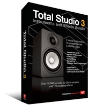 IK Multimedia Total Studio 3 Instruments and Effects Bundle (boxed)