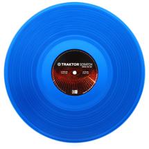 Native Instruments Traktor Scratch Control Vinyl MK2 - Blue (Single Vinyl)