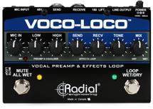 Click to learn more about the Radial Voco-Loco Microphone Effects Loop & Switcher for Guitar Effects