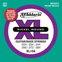 D'Addario XL156 Nickel Wound Fender Bass VI Strings