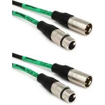 Pro Co EXM-25, 2-Pack Excellines Microphone Cable - 25'