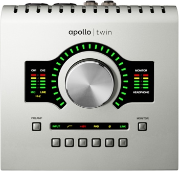 DTM・DAW Universal Audio APOLLO TWIN MK2 SOLO Universal Audio Apollo Twin SOLO 2x6 Thunderbolt Audio Interface