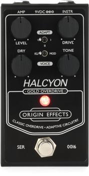 Origin Effects Halcyon Gold Overdrive Pedal - Black Edition