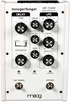 ギター moogerfooger ANALOG DELAY MF-104 Moog Moogerfooger MF-104M Analog Delay - Limited Edition White-on