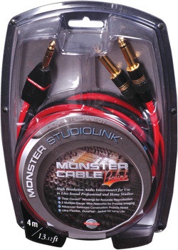 k*m様 Monster　Cable　4m ペア Monster StudioLink Insert Cable - 4 Meter | Sweetwater