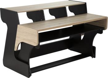 Zaor Miza 88 XL Flex Workstation Desk - Black Oak | Sweetwater