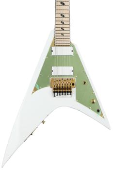 ギター CAPARISON ORBIT 7-CZQ Caparison Guitars Orbit 7-CZQ Cazqui Signature - White | Sweetwater